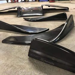 E36 Front Bumper Short Canards