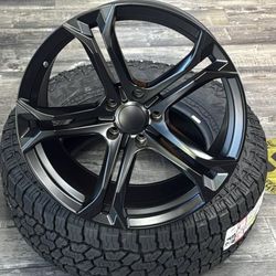 20" Staggered Chevrolet Camaro Wheels Tires 20x10 Front 20x11 Rear 5x120 Finance Available