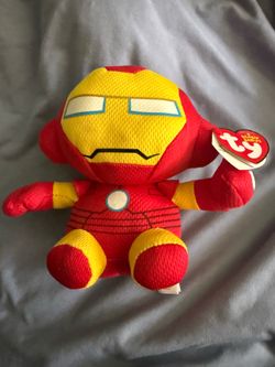 Ty Beanie Baby Iron Man Plush