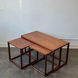 Hovmand Olsen Style Teak Nesting tables