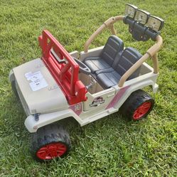 Jurassic park power wheels- $150