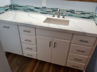 Custom Made Vanity Cabinets 