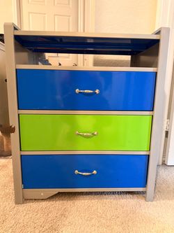 Cool metal dresser