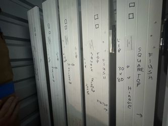 NEW SOLID CORE DOORS. DIFFERENT SIZES. RETAILS FOR $700 each.