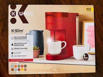 Keurig K- Slim Single Serve K-Cup Pod Coffee Maker Machine