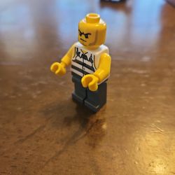 LEGO City Police Jail Prisoner Minfigure
