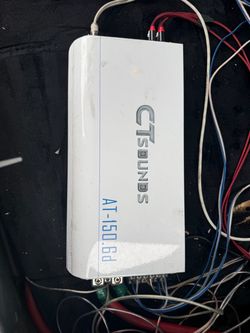 Ct sound 1500 watt 6 channel amp
