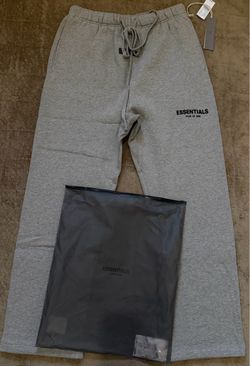 Essentials Fear of God Relaxed Fit Sweatpants- Dark Oatmeal - Medium