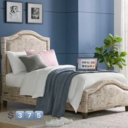 -> 👉Twin Platform Bed With 👉Orthopedic Supreme Mattress Included 