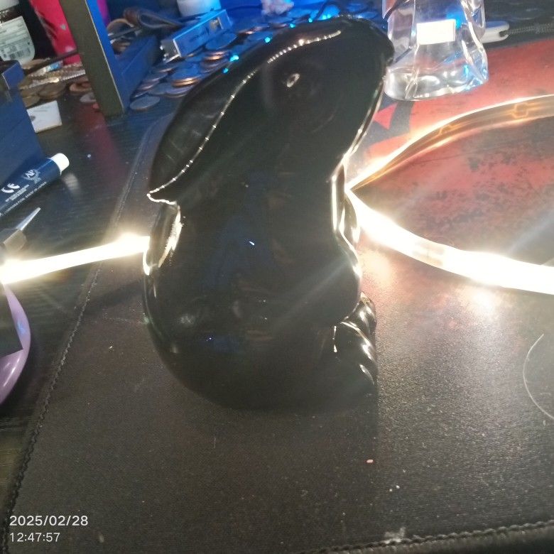 Baccarat Black Crystal Rabbit