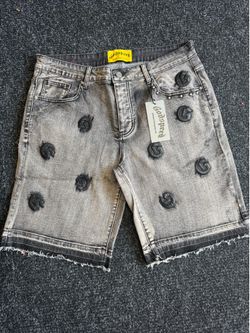 Godspeed Denim Shorts with Logo Patches