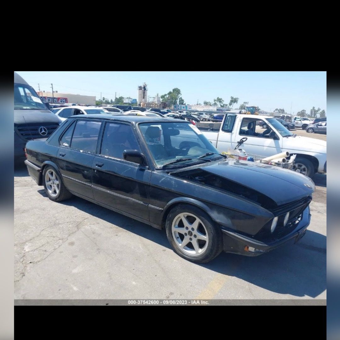 1988 BMW 528e parts