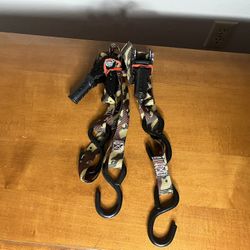 Camouflage Ratchet Straps