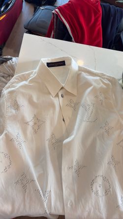 Authentic Louis Vuitton men’s collard shirt