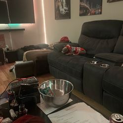 L Shaped Couch For Sale And Queen bed