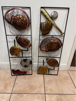 Sports Wall Decoration (Set 2 ) For $10