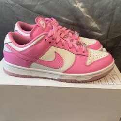 Custom Pink Nike dunks