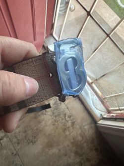 Burberry Belt with Logo Buckle