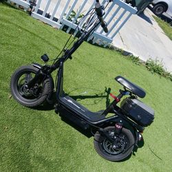 Electric Scooter Dual Suspension Highboy