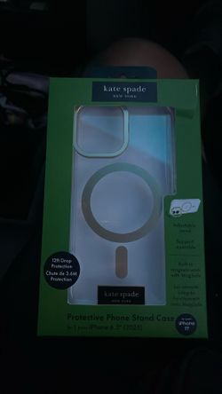 Kate Spade iPhone 17 Case - MagSafe & Built-in Kickstand - New/Sealed