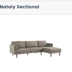 New Nataly Sectional Ready For Pick Up