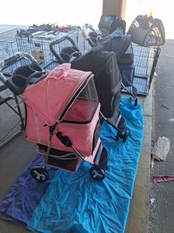 Pet strollers