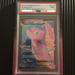 Pokémon Mew Radiant Collection #RC24 PSA 9
