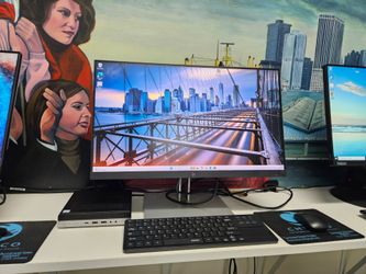 Very Fast Hp EliteDesk Micro Computer Bundle with 23" Monitor