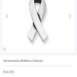 James Avery Ribbon Charm