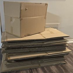 Free Boxes - MUST PICK UP TODAY
