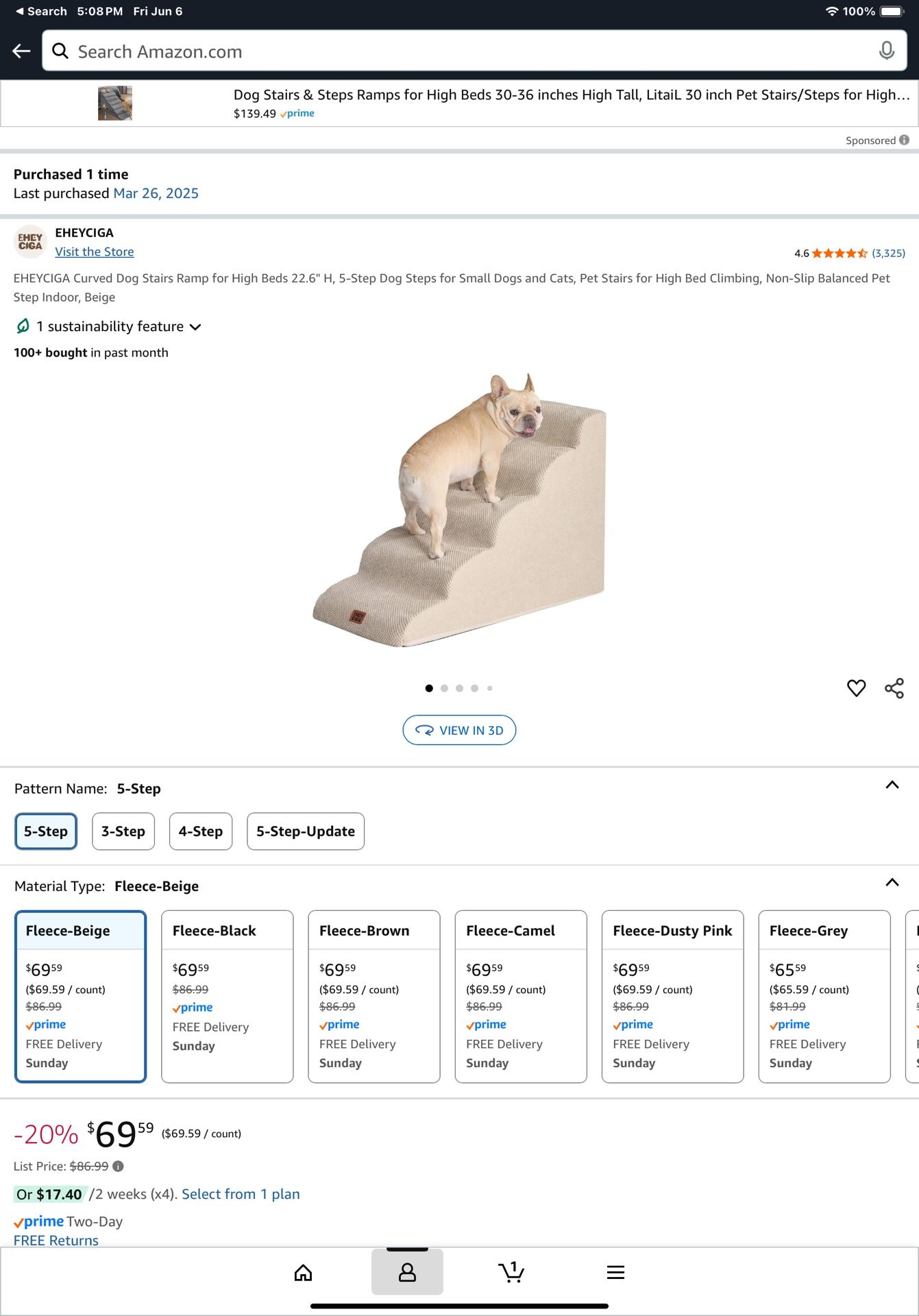 Pet / Dog Stairs