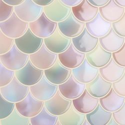 CRE8TIVE 16 Sheets Shell Peel And Stick Backsplash