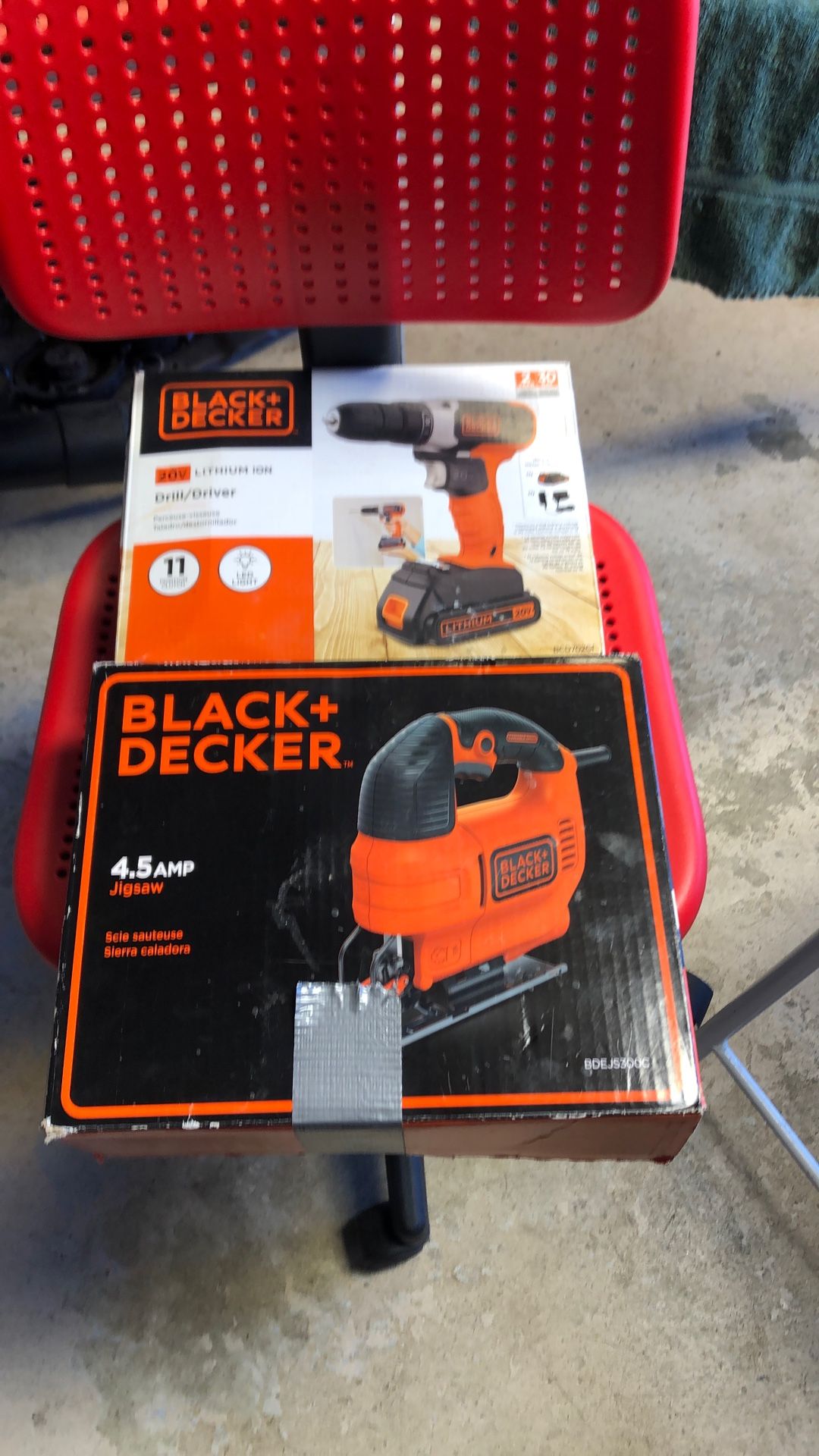 Black&Decker Drill And Jigsaw