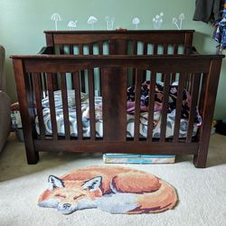 Crib, Dresser, And Changing Table 