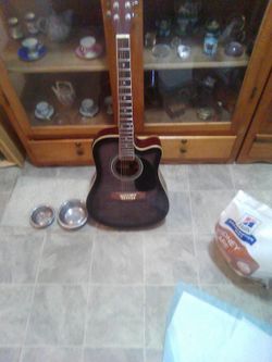 Glen Burton Aquatic Elec Guitar 225.00 Great Cond 