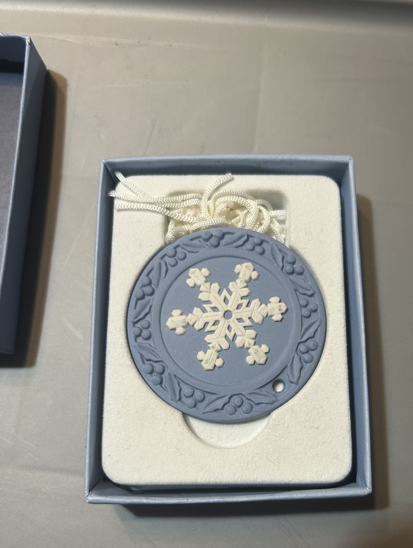 Wedgwood Snowflake Ornament