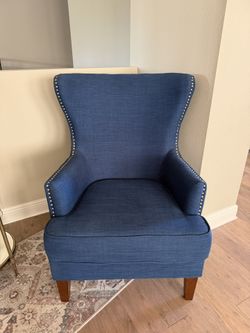 Blue Accent Chair