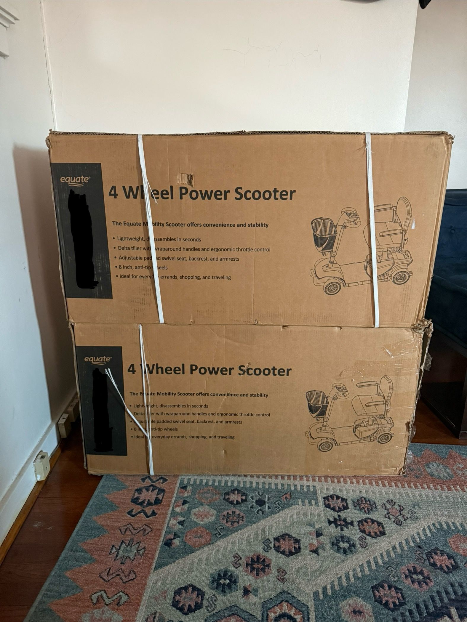 Equate 4 Wheeled Mobility Scooter