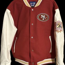 SF 49ers Varsity Jacket