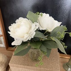 Faux Flower Arrangement $7