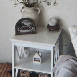 White Side End Table