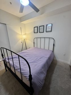 Full Size Bed Frame + Mattress