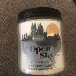 Bath And Body Works Candle Open Sky Candles 7 Oz