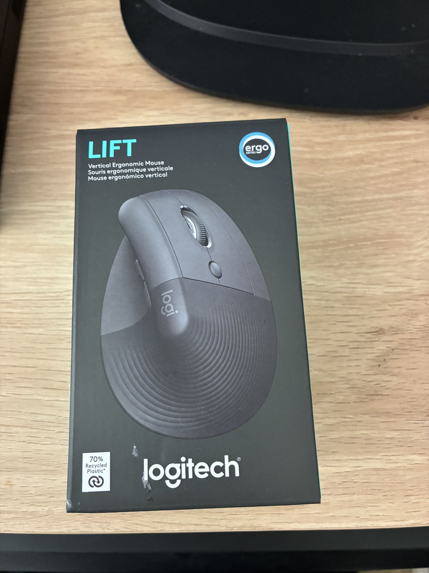 Logitech - Lift Vertical Wireless Optical Ergonomic Mouse- Wireless