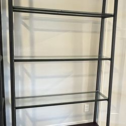 Metal And Glass Shelves