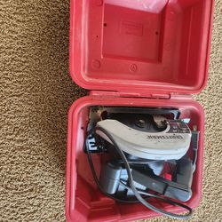 Circular saw. Corded