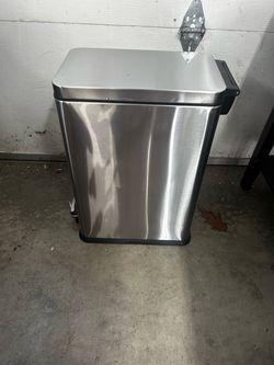 Stainless Steel Step Trash Can