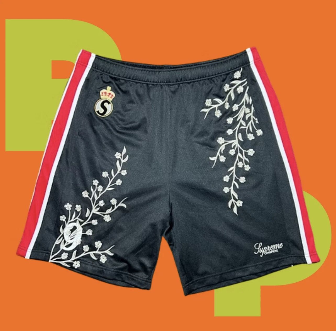 Supreme Floral Soccer Short (X-Large)