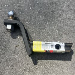 TowSmart BAJA Ball Hitch X Mount Security Kit, Class III, 2in Ball, 5/8in Lock, 5 1/4in Drop, 4in Rise, 7337, 5000lb, 