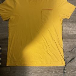 chrome heart yellow tshirt size large